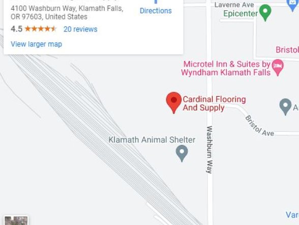 Klamath Falls, OR location - Cardinal Flooring & Supply